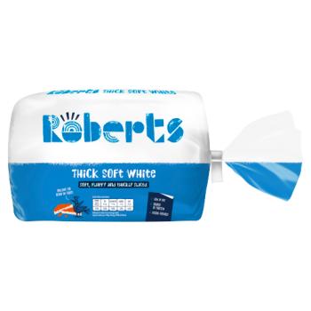 Roberts Thick White Sliced 400g