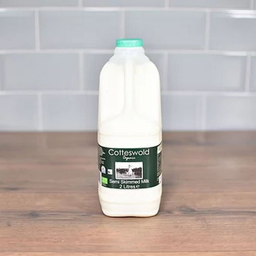 Organic Semi Skimmed Milk 2 Litre Poly